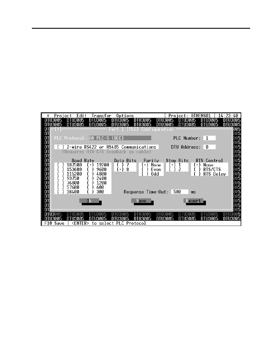 Creating project files—plc to devices | Siemens DTU3005-B User Manual | Page 17 / 54