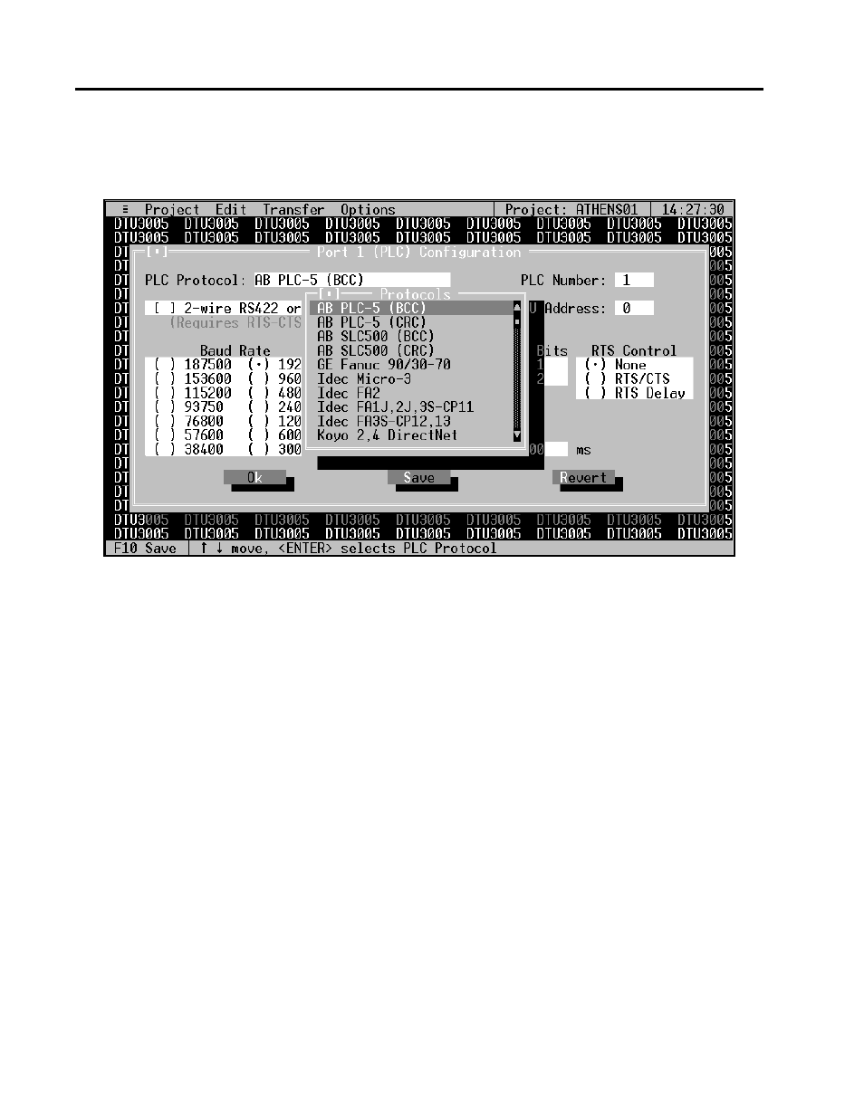 Creating project files—plc to devices | Siemens DTU3005-B User Manual | Page 18 / 54