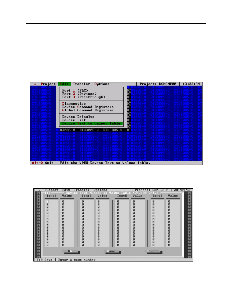 Creating project files—plc to devices | Siemens DTU3005-B User Manual | Page 27 / 54