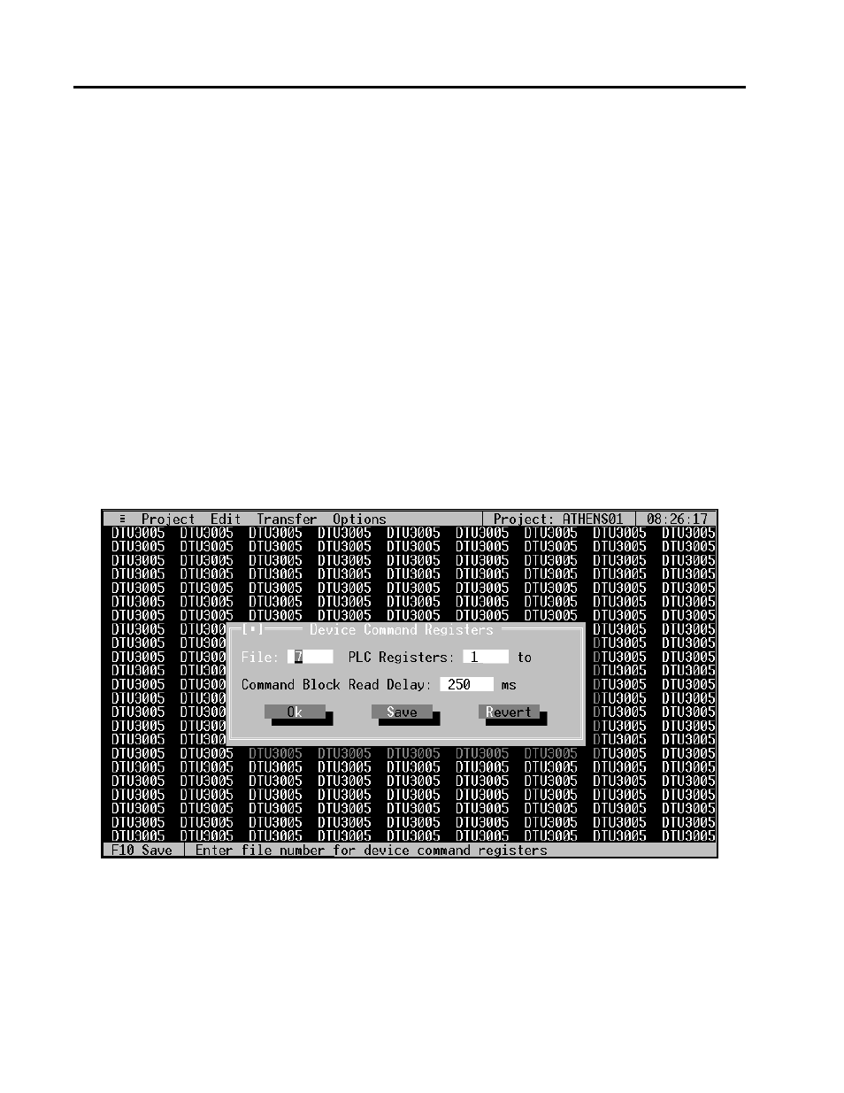 Creating project files—plc to devices | Siemens DTU3005-B User Manual | Page 30 / 54