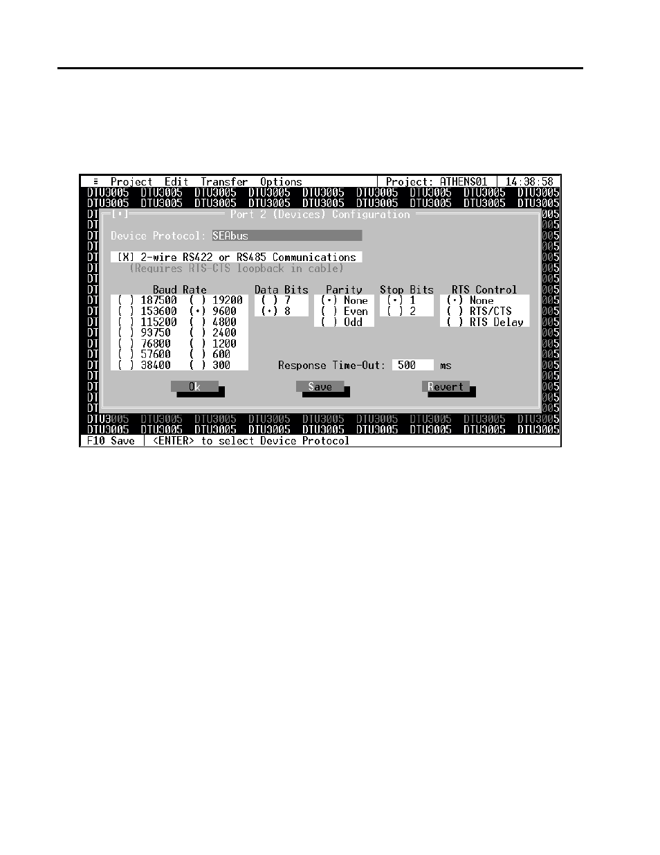 Creating project files—modbus master to devices | Siemens DTU3005-B User Manual | Page 36 / 54