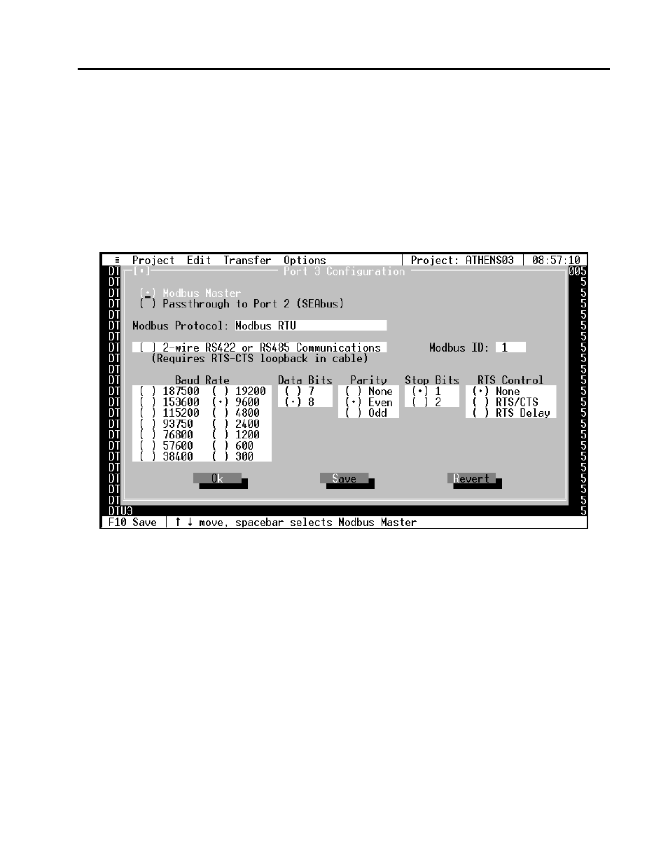 Creating project files—modbus master to devices | Siemens DTU3005-B User Manual | Page 37 / 54