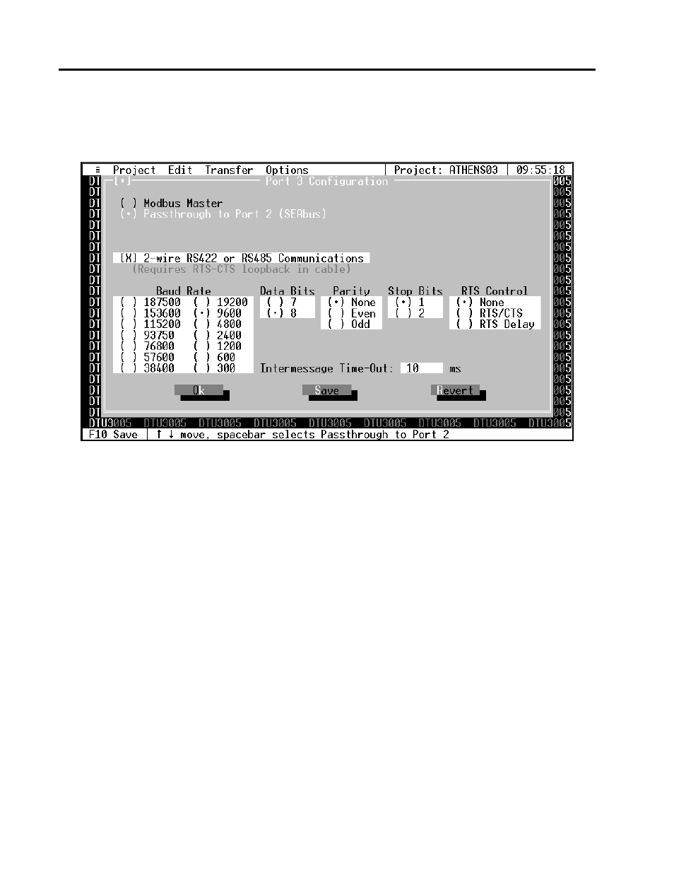 Creating project files—modbus master to devices | Siemens DTU3005-B User Manual | Page 38 / 54