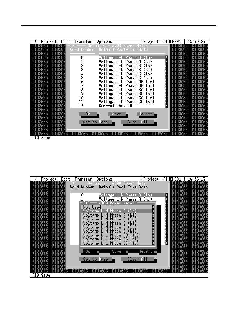 Creating project files—modbus master to devices | Siemens DTU3005-B User Manual | Page 44 / 54