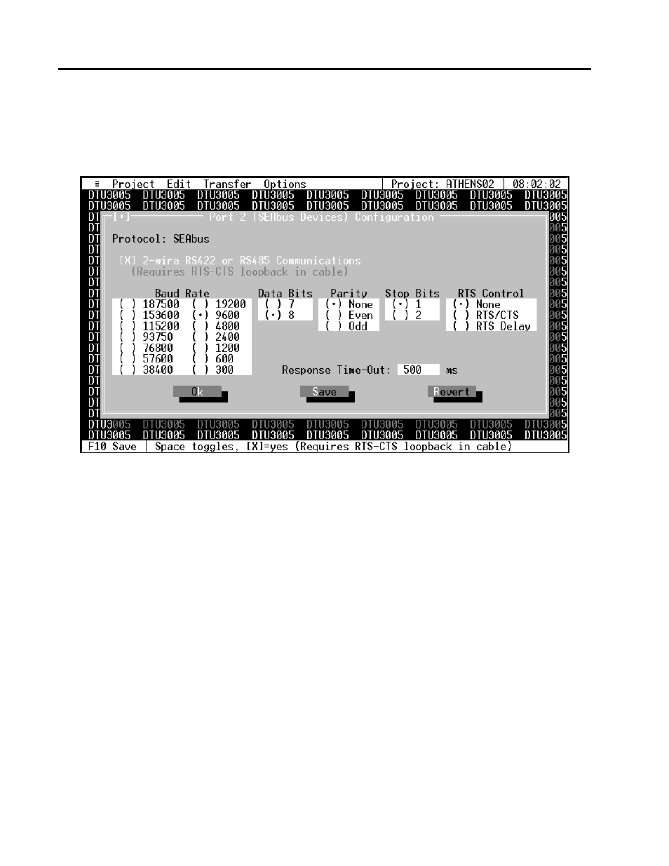 Creating project files—seabus port expander | Siemens DTU3005-B User Manual | Page 52 / 54