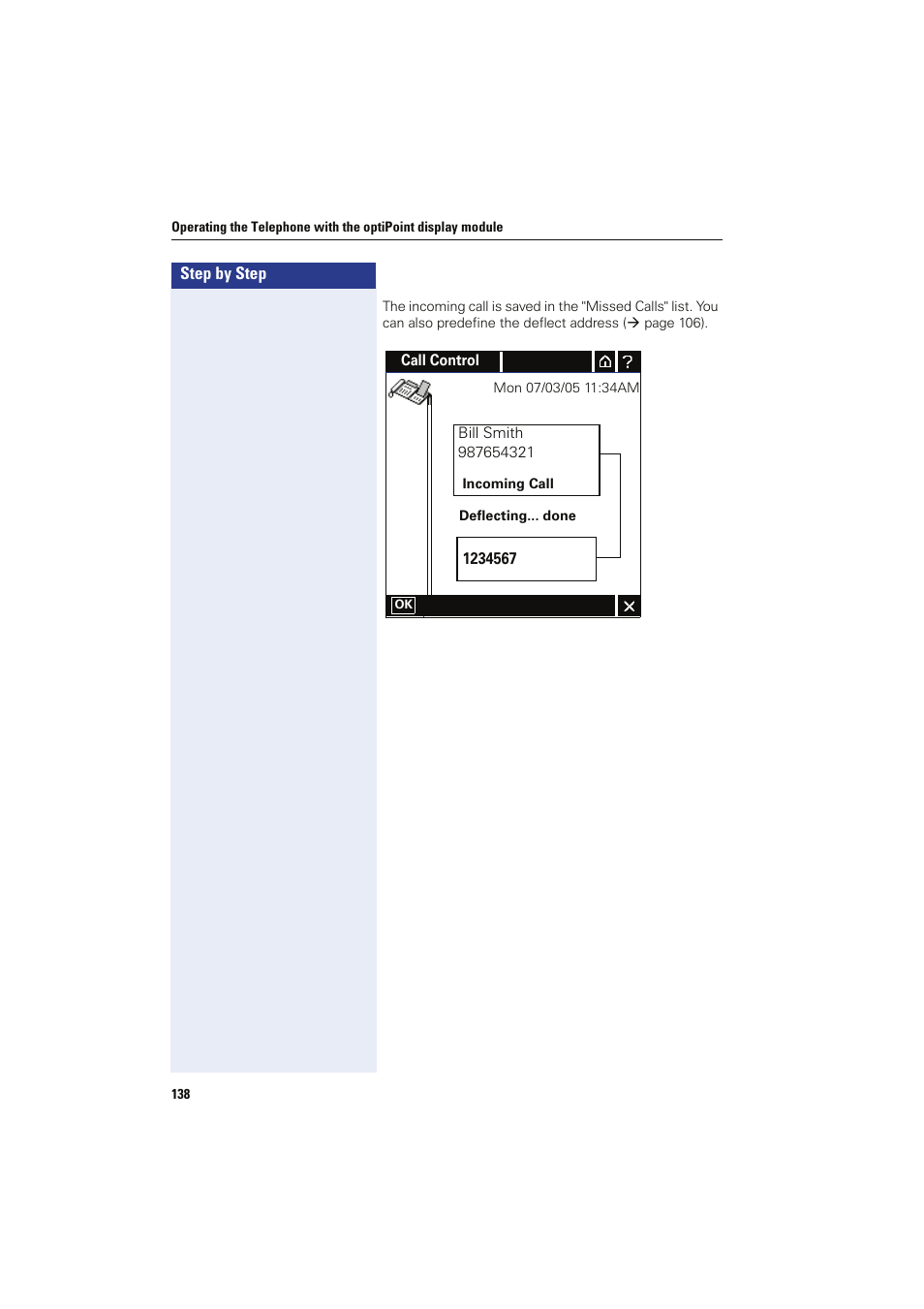 Siemens HIPATH 8000 OPTIPOINT410 User Manual | Page 138 / 242