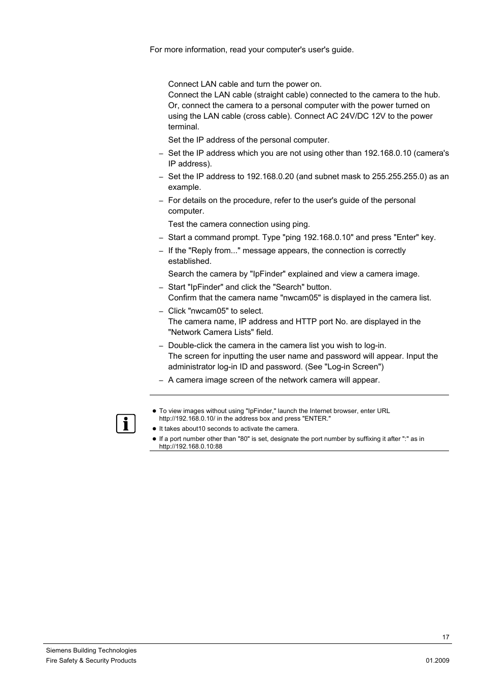 Siemens DOME COLOUR CFMC1315-LP User Manual | Page 17 / 62