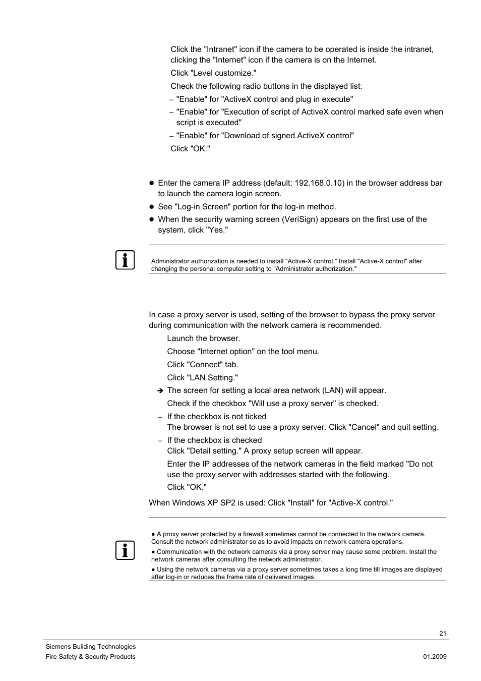 Siemens DOME COLOUR CFMC1315-LP User Manual | Page 21 / 62