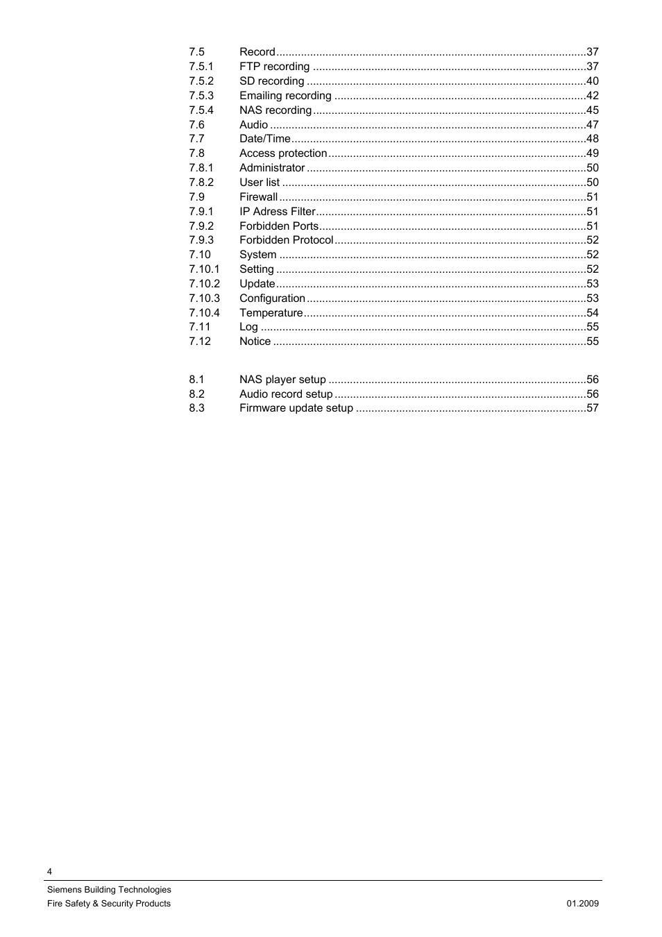 Siemens DOME COLOUR CFMC1315-LP User Manual | Page 4 / 62