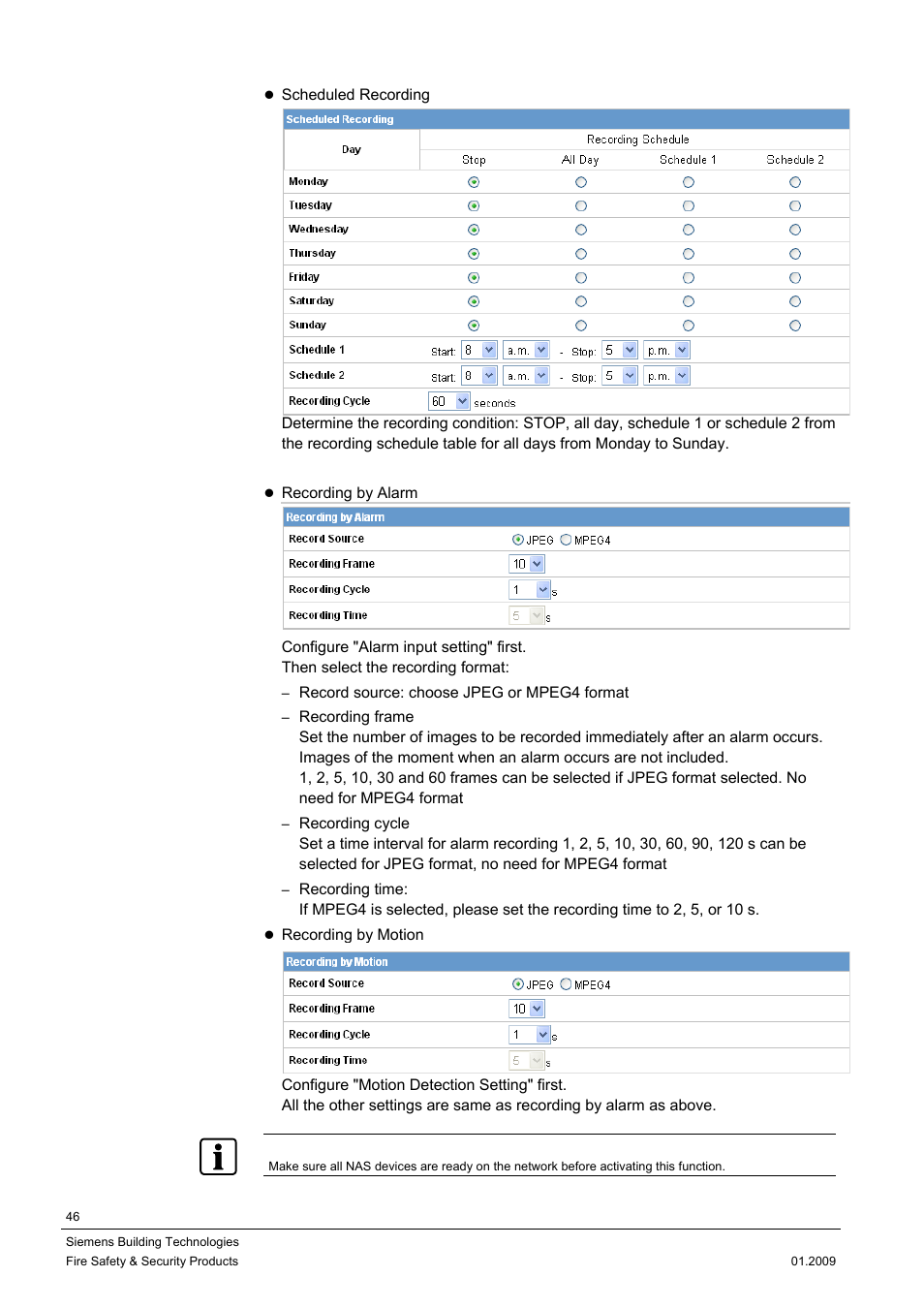 Siemens DOME COLOUR CFMC1315-LP User Manual | Page 46 / 62