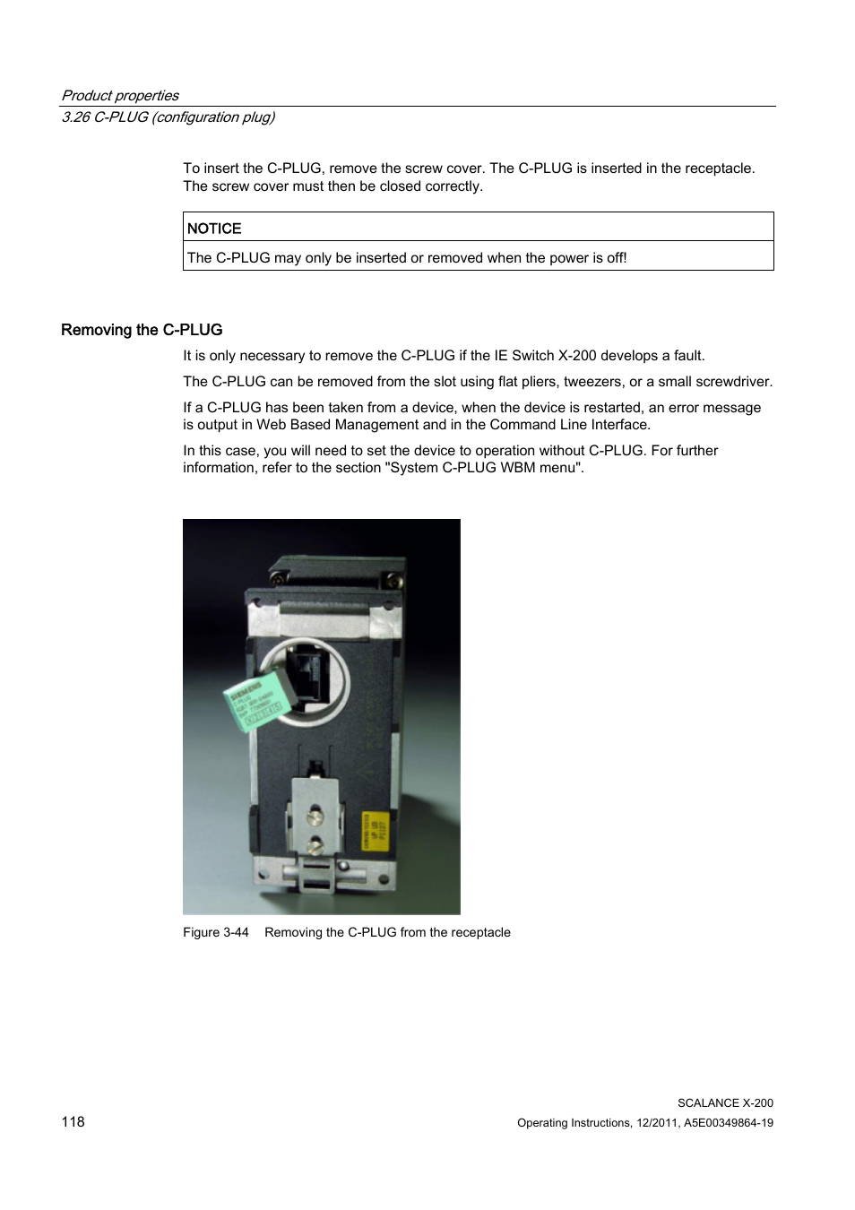 Siemens Industrial Ethernet Switches SCALANCE X-200 User Manual | Page 118 / 296