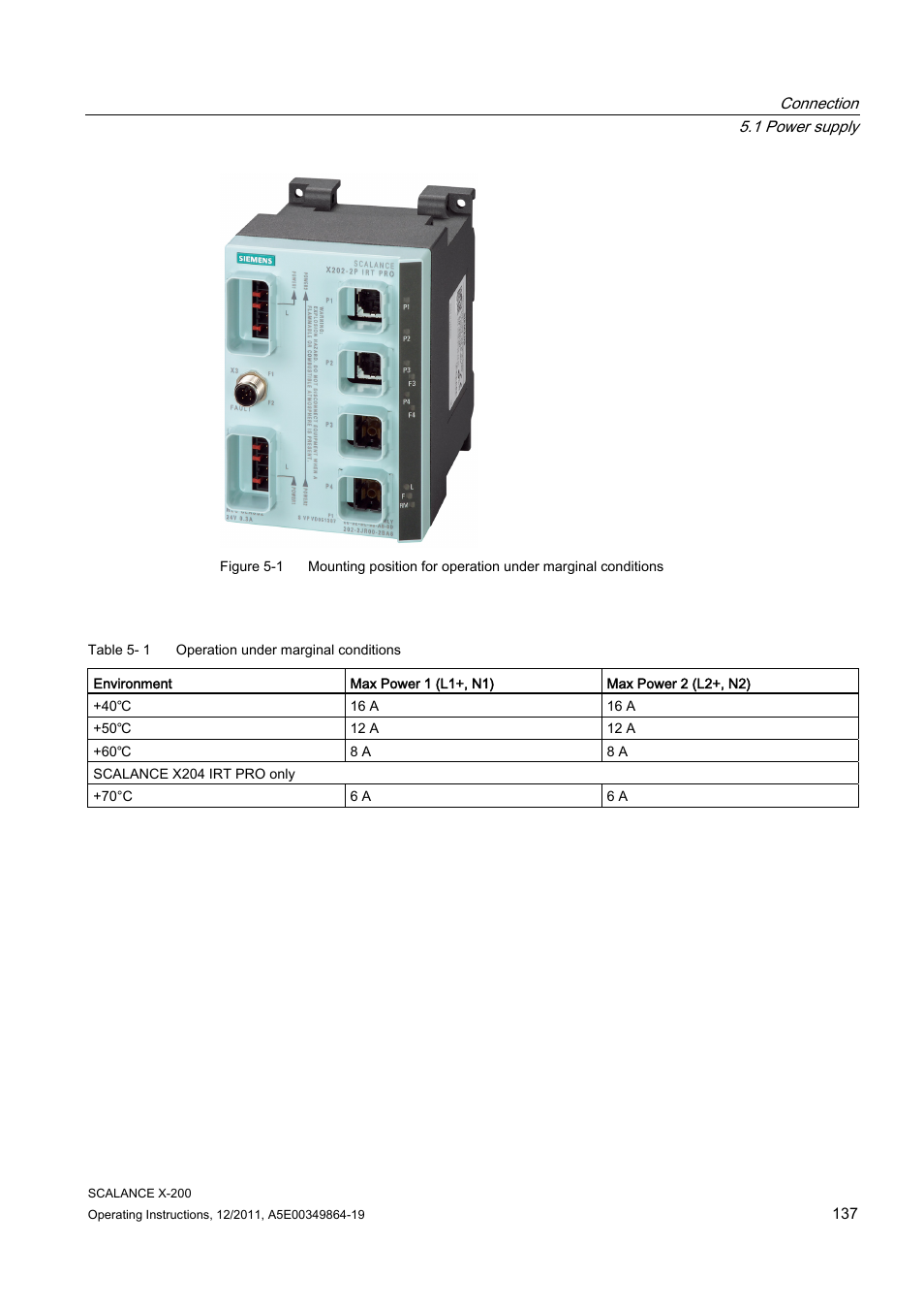 Siemens Industrial Ethernet Switches SCALANCE X-200 User Manual | Page 137 / 296