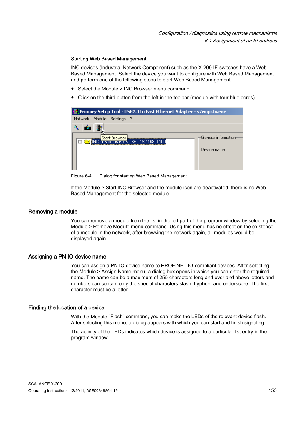 Siemens Industrial Ethernet Switches SCALANCE X-200 User Manual | Page 153 / 296