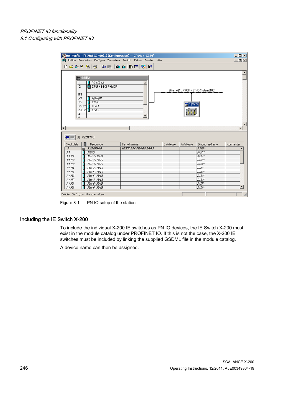 Siemens Industrial Ethernet Switches SCALANCE X-200 User Manual | Page 246 / 296