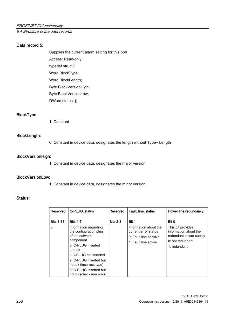 Siemens Industrial Ethernet Switches SCALANCE X-200 User Manual | Page 258 / 296