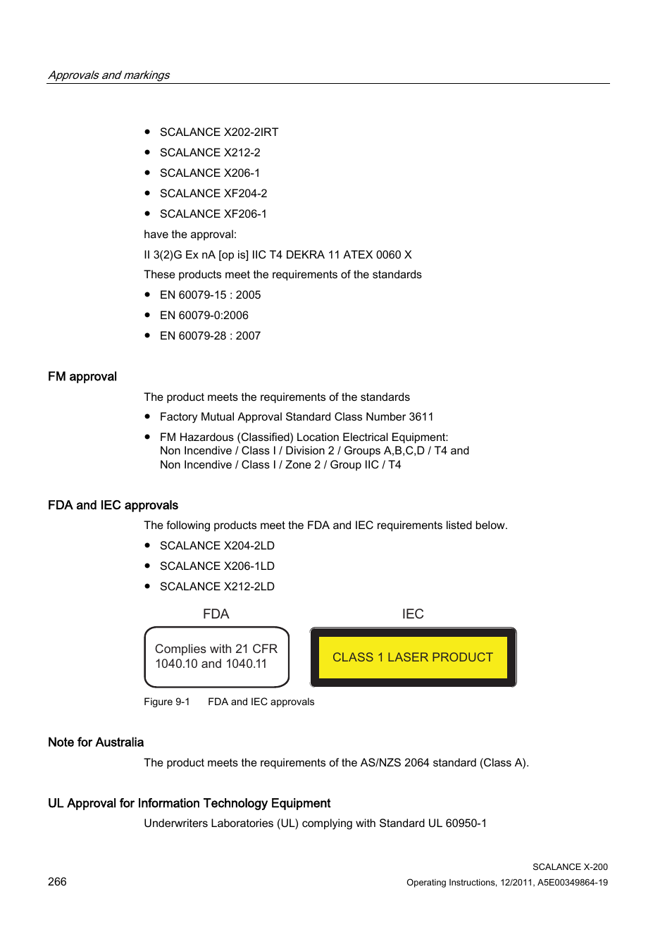 Siemens Industrial Ethernet Switches SCALANCE X-200 User Manual | Page 266 / 296