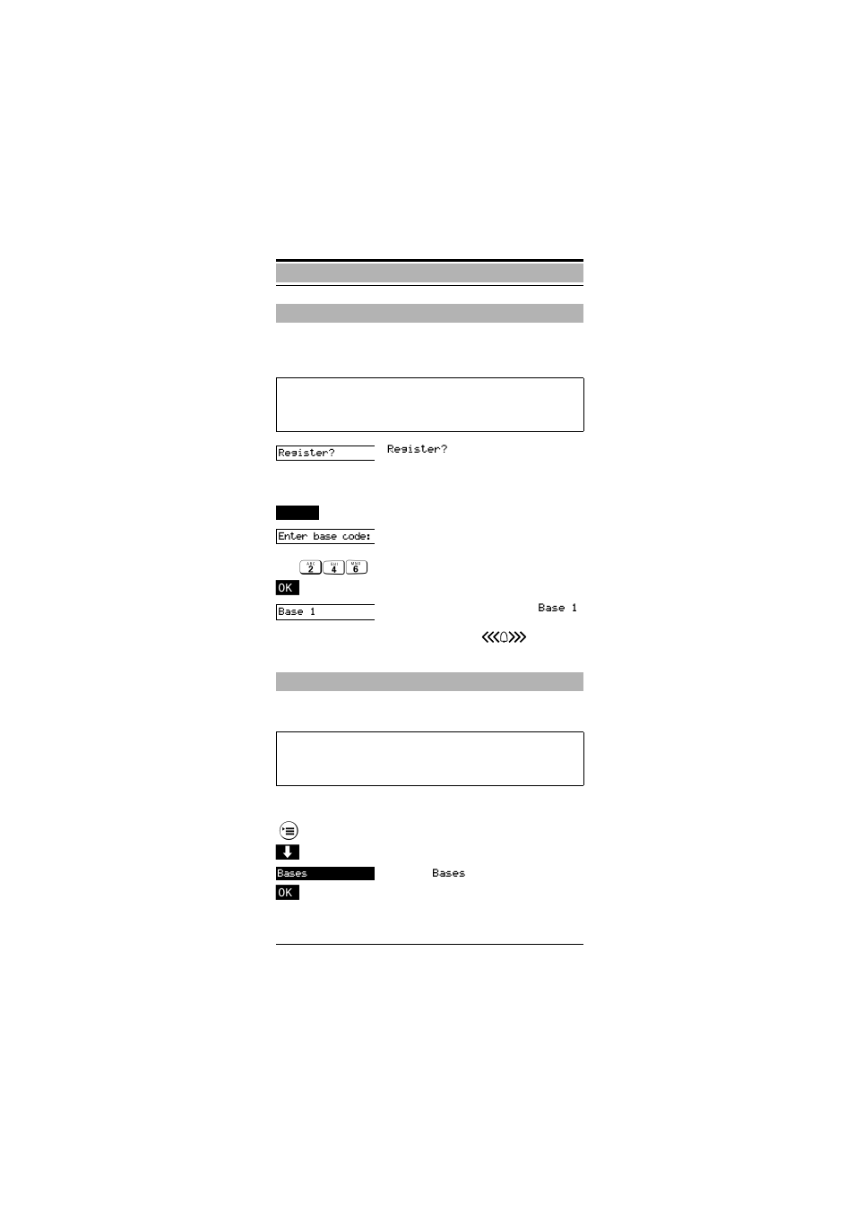 Logging on for the first time, Logging on at other systems, Logging handsets onto a telephone system | Siemens Gigaset 3000 User Manual | Page 23 / 83