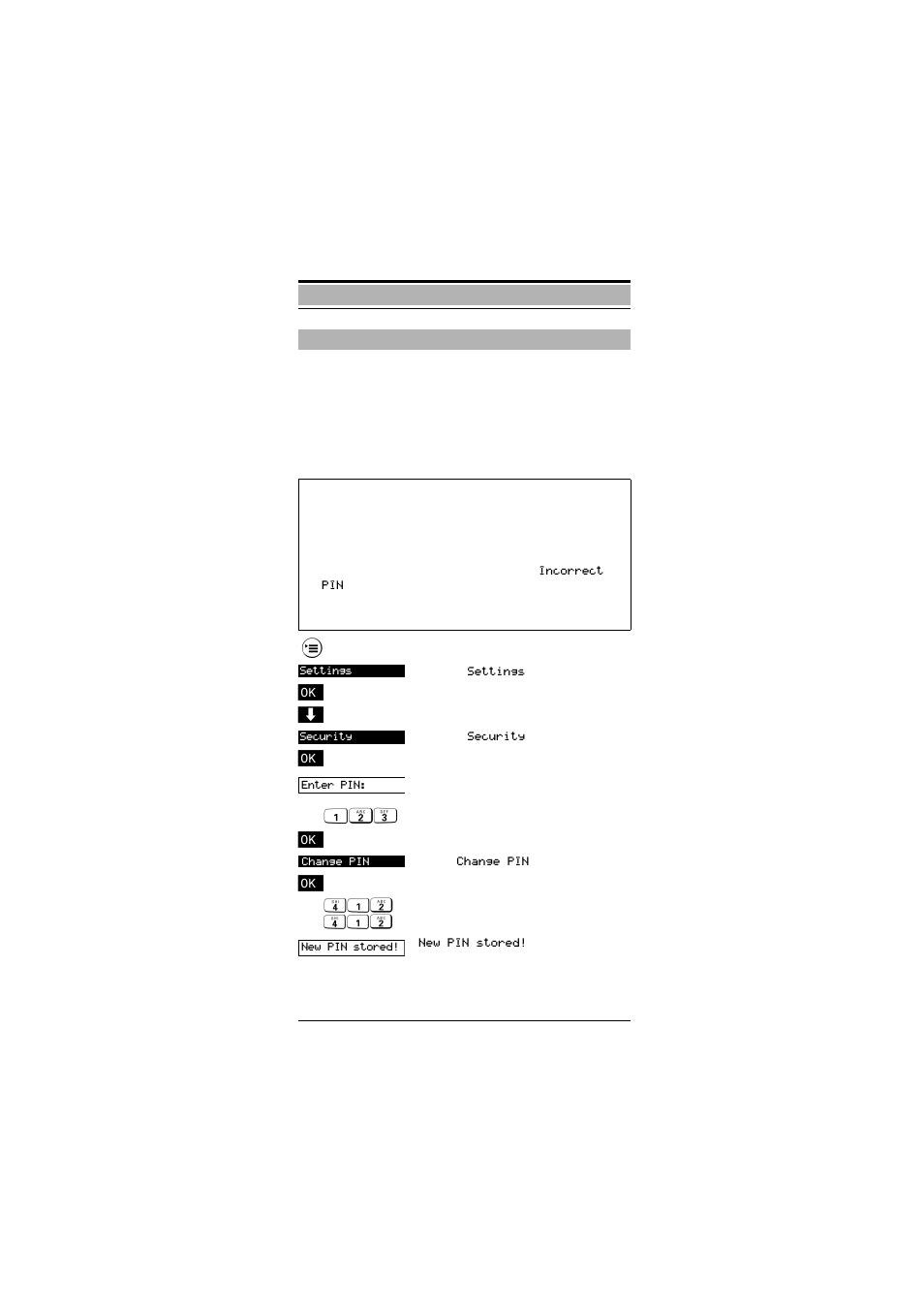 Security, Changing the handset pin | Siemens Gigaset 3000 User Manual | Page 48 / 83