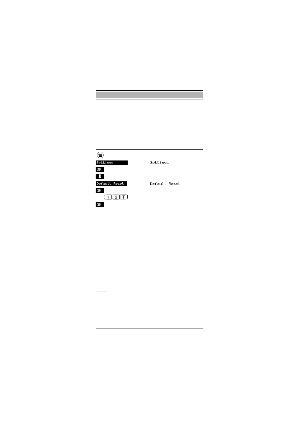 Resetting the handset to the default state | Siemens Gigaset 3000 User Manual | Page 53 / 83