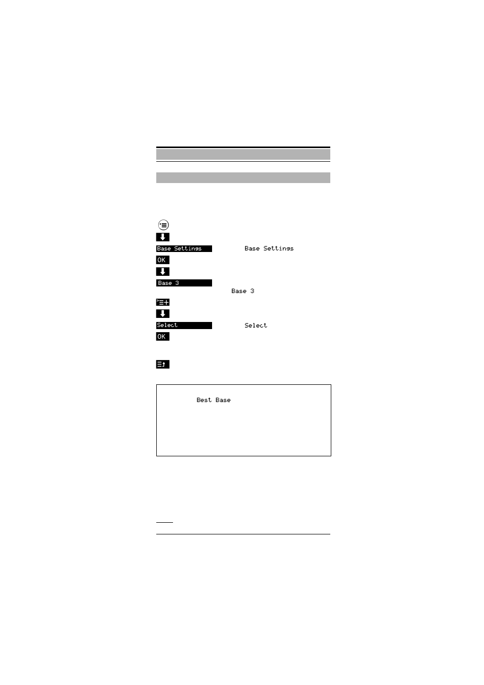 Bases, Selecting the base | Siemens Gigaset 3000 User Manual | Page 54 / 83