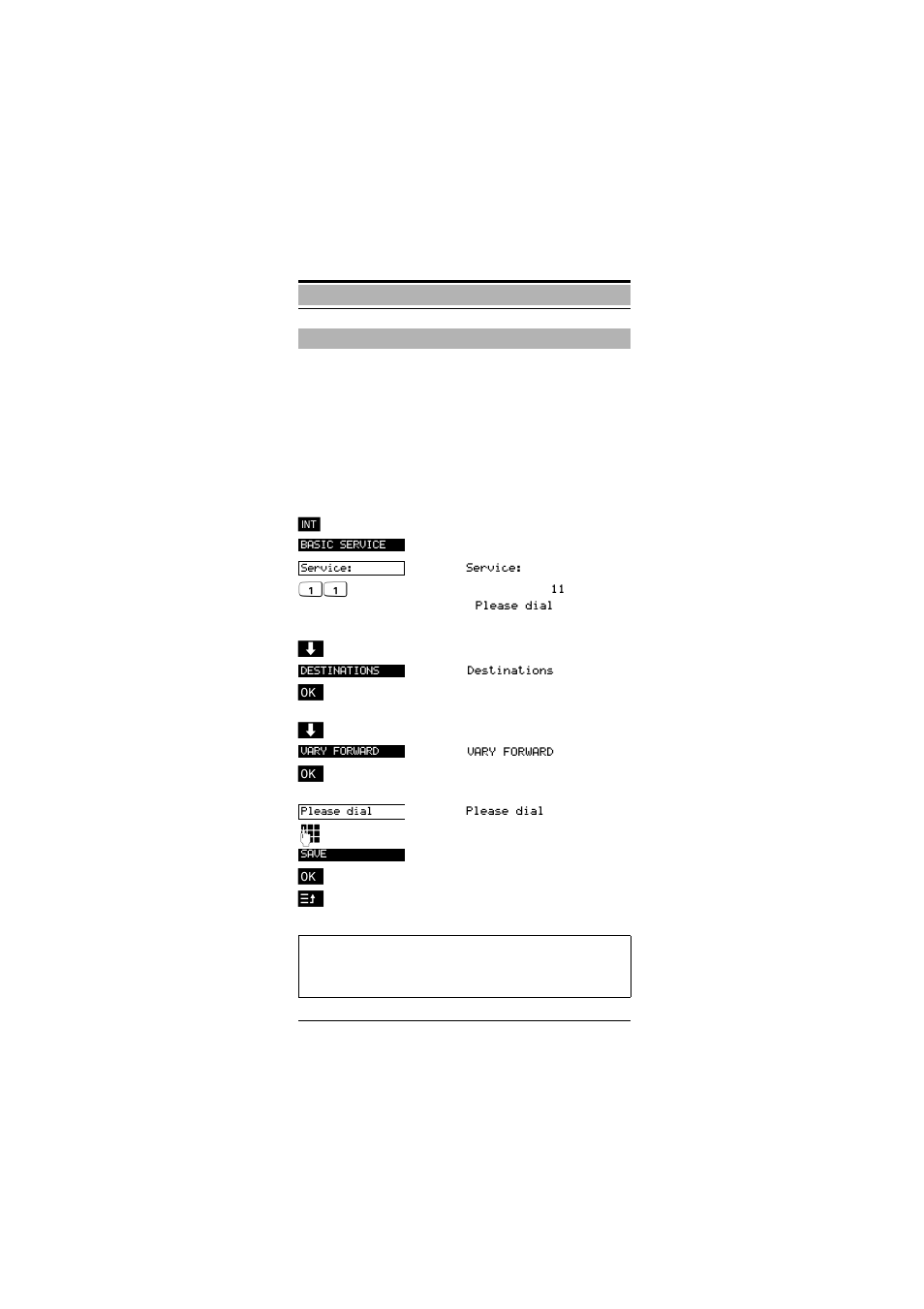 Call forwarding, Service | Siemens Gigaset 3000 User Manual | Page 60 / 83