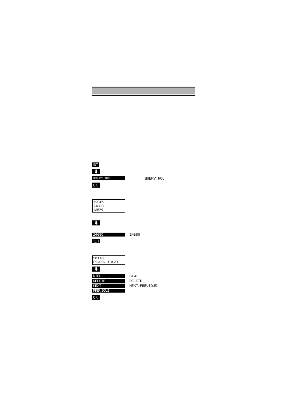 Query number | Siemens Gigaset 3000 User Manual | Page 68 / 83