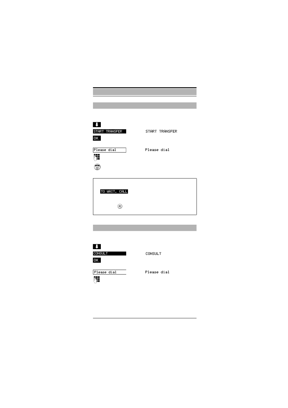 Switching functions, Forwarding calls, Consultation during a call | Siemens Gigaset 3000 User Manual | Page 73 / 83