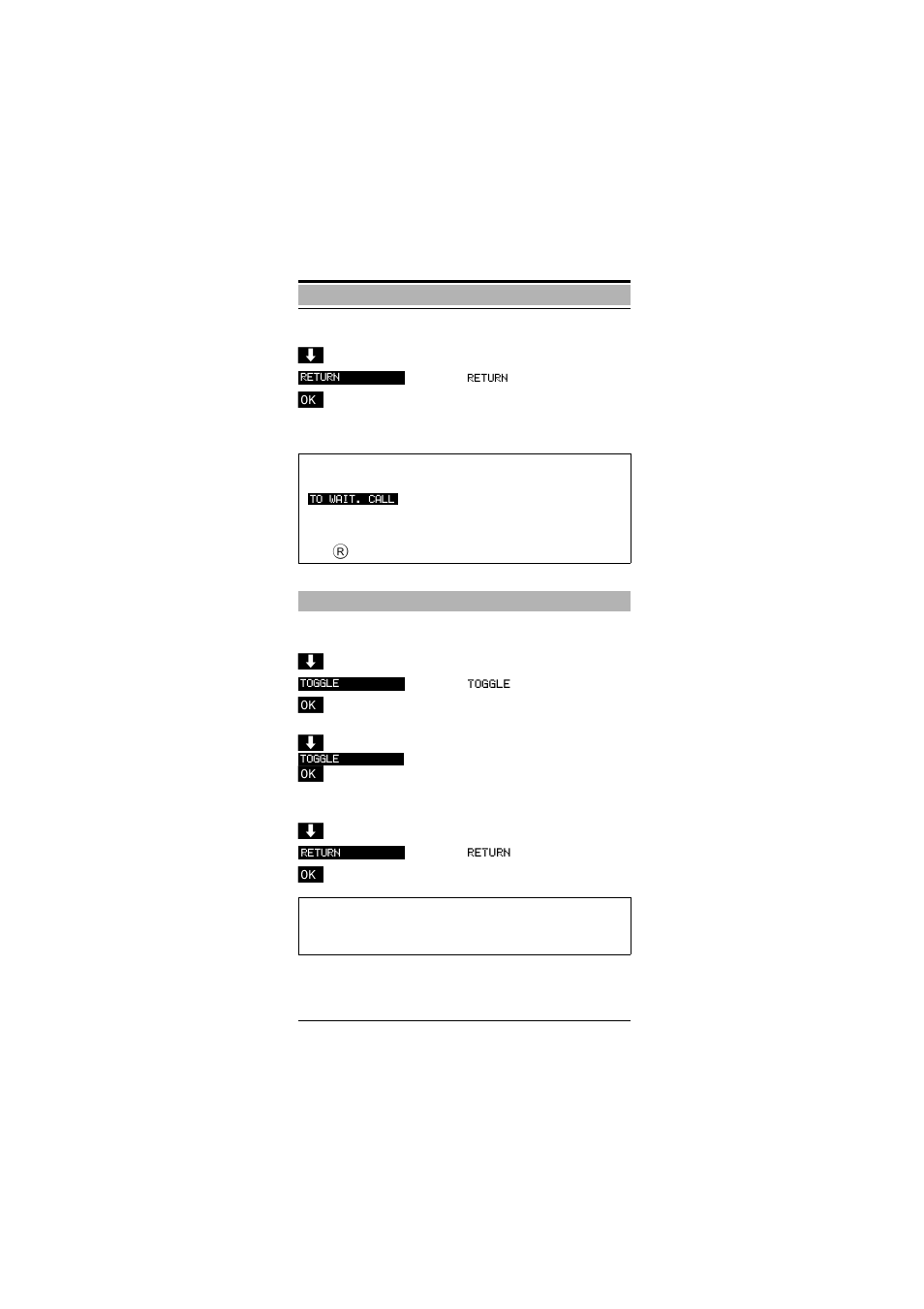 Toggle – switching between two users, Switching functions | Siemens Gigaset 3000 User Manual | Page 74 / 83