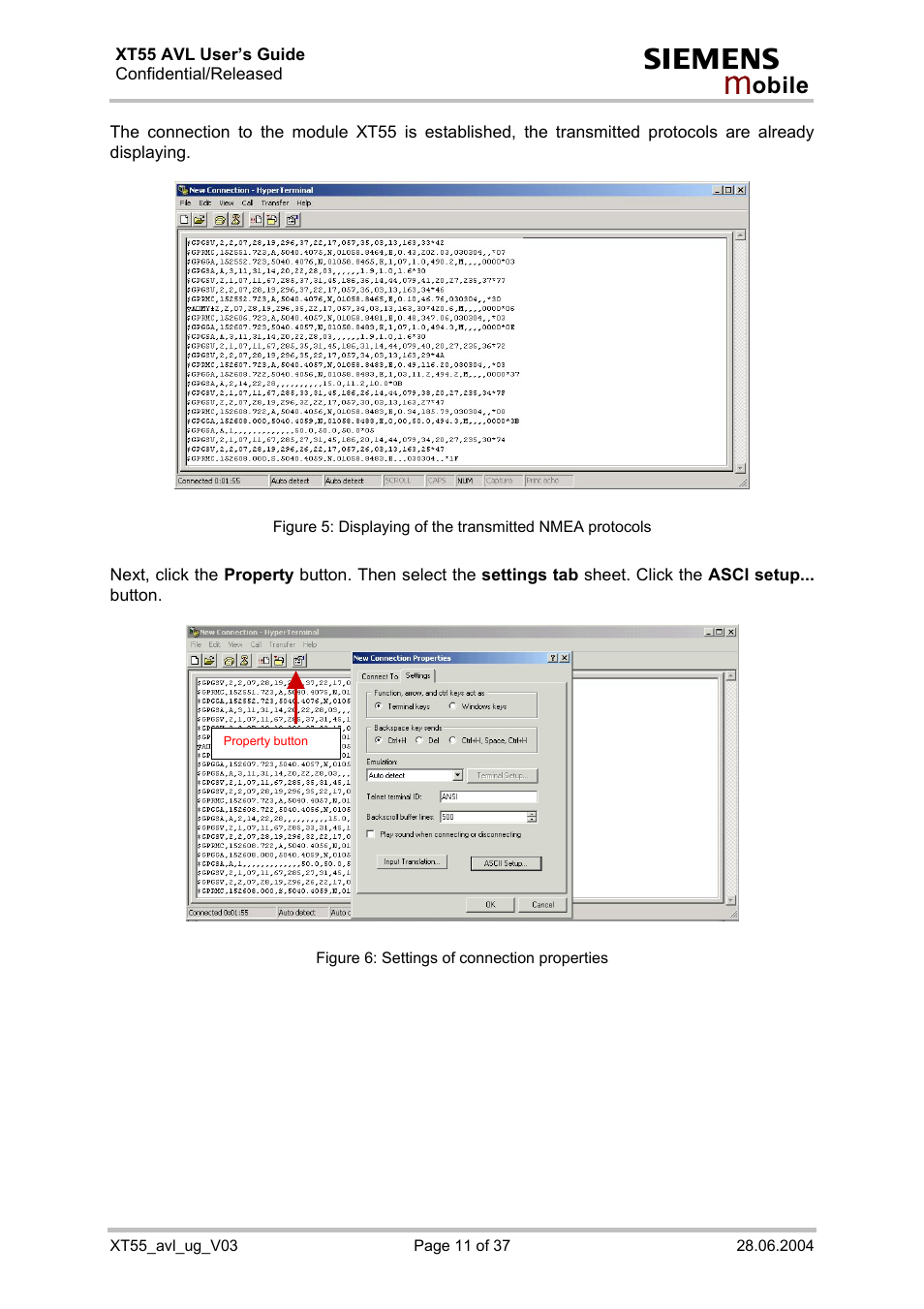 Siemens XT55 AVL User Manual | Page 11 / 37