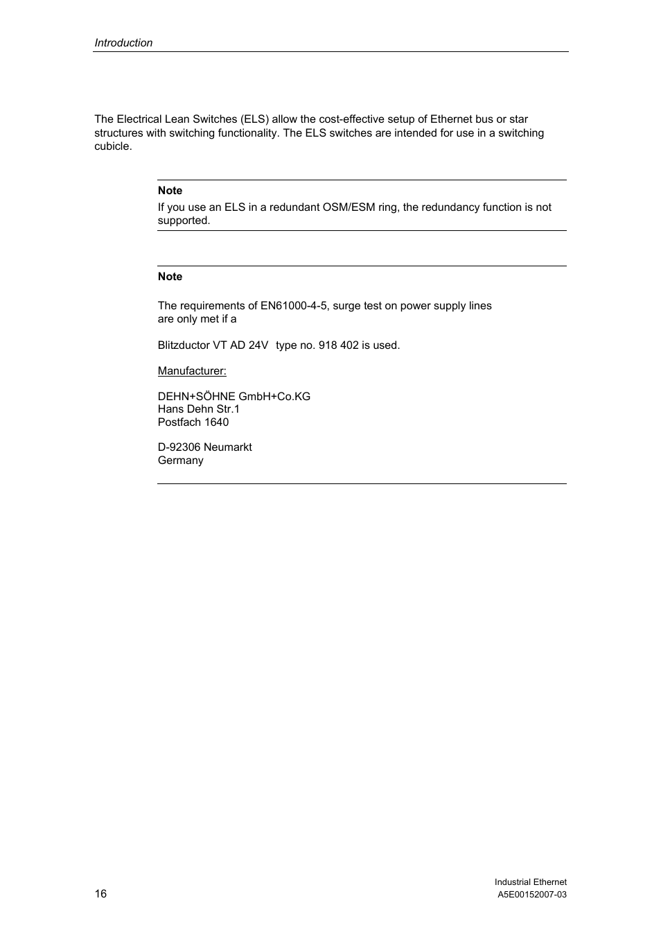 Siemens Electrical Lean Switch User Manual | Page 16 / 97