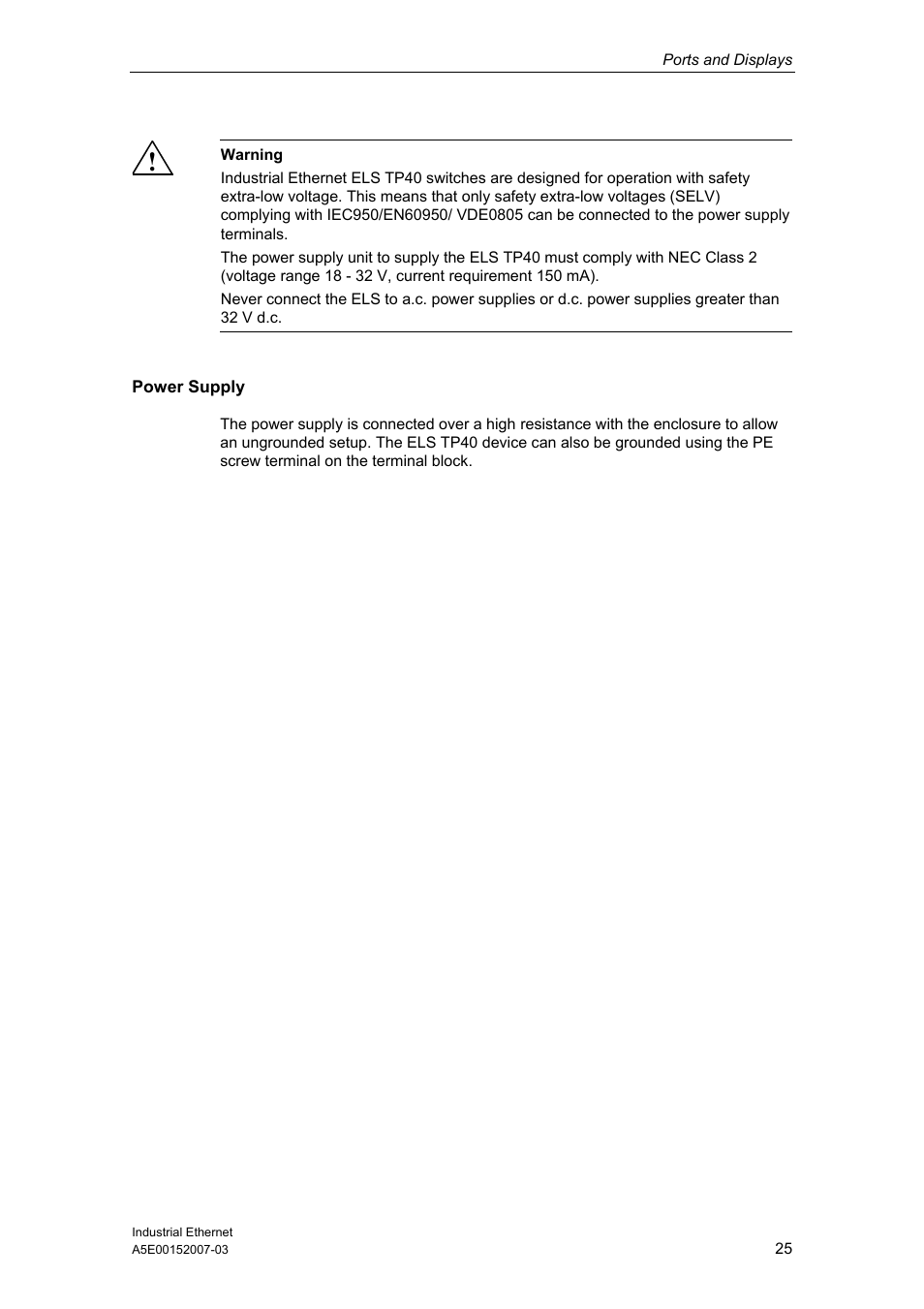 Siemens Electrical Lean Switch User Manual | Page 25 / 97