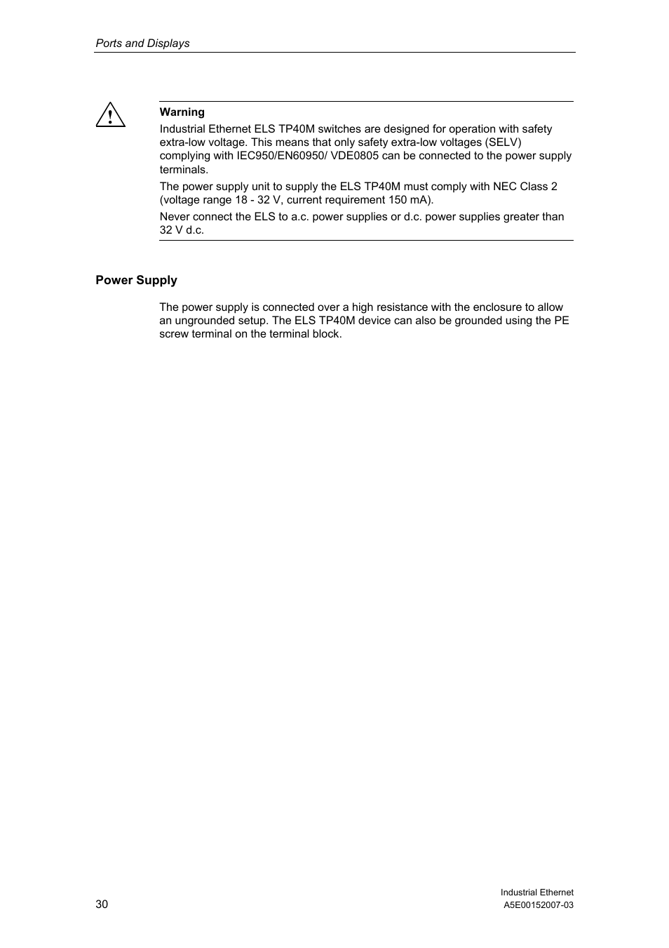 Siemens Electrical Lean Switch User Manual | Page 30 / 97