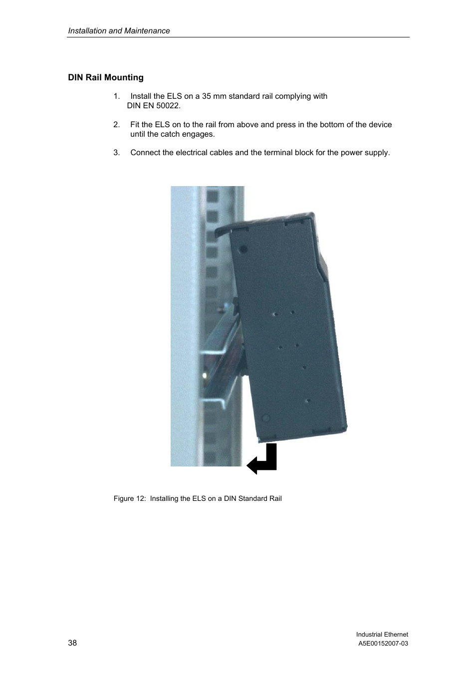 Siemens Electrical Lean Switch User Manual | Page 38 / 97