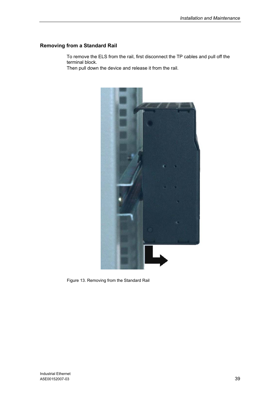 Siemens Electrical Lean Switch User Manual | Page 39 / 97