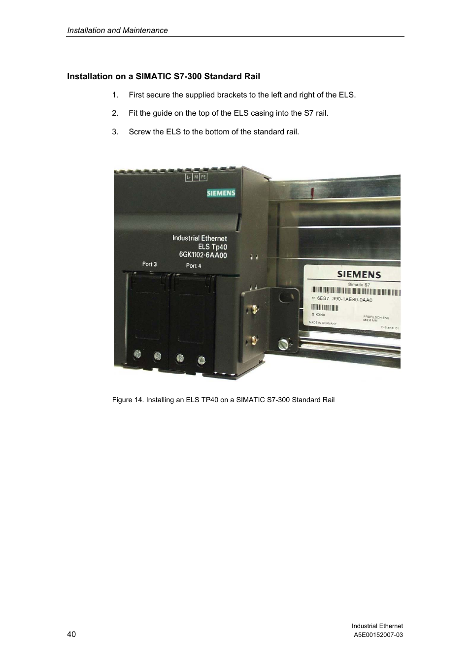 Siemens Electrical Lean Switch User Manual | Page 40 / 97