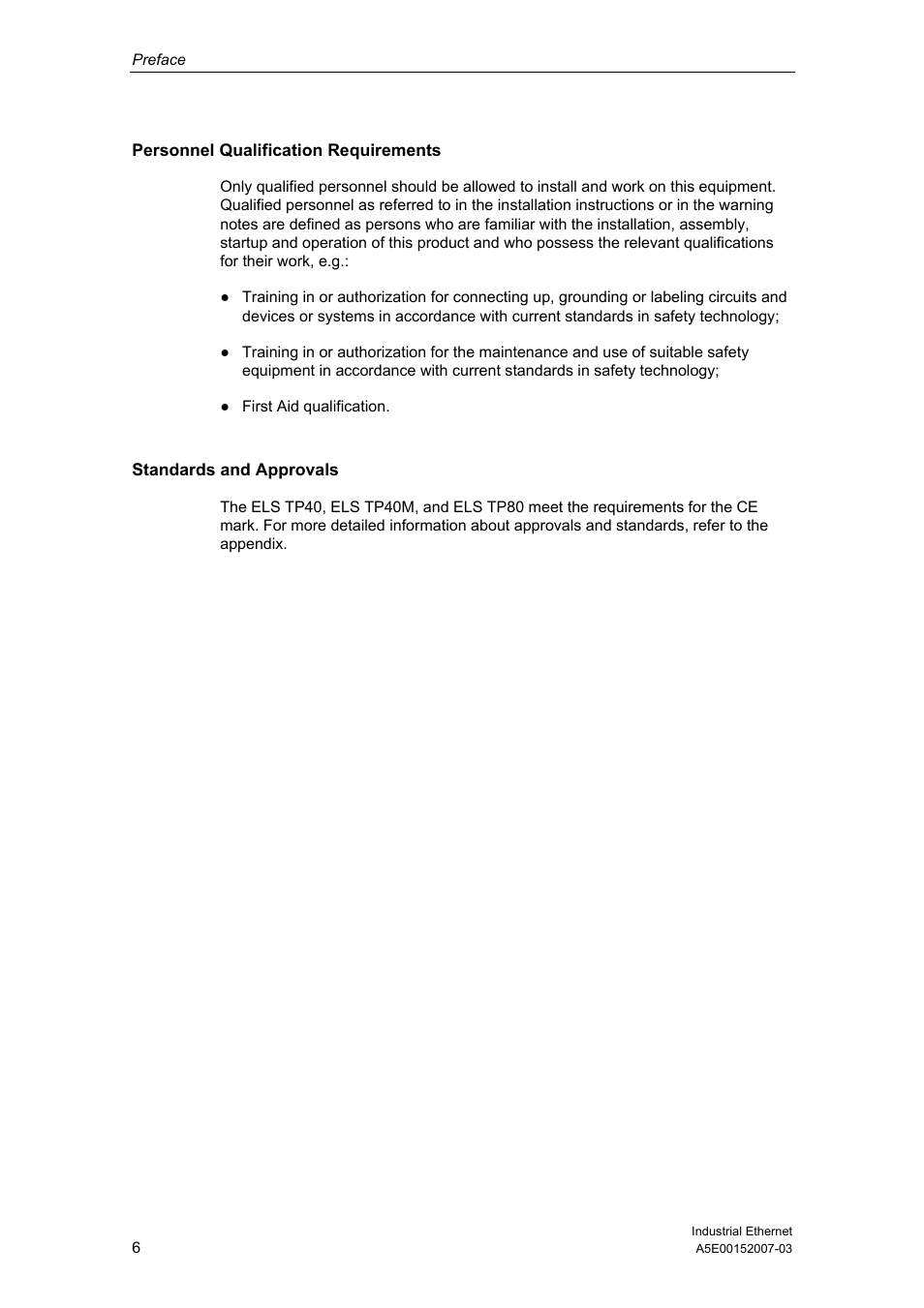 Siemens Electrical Lean Switch User Manual | Page 6 / 97