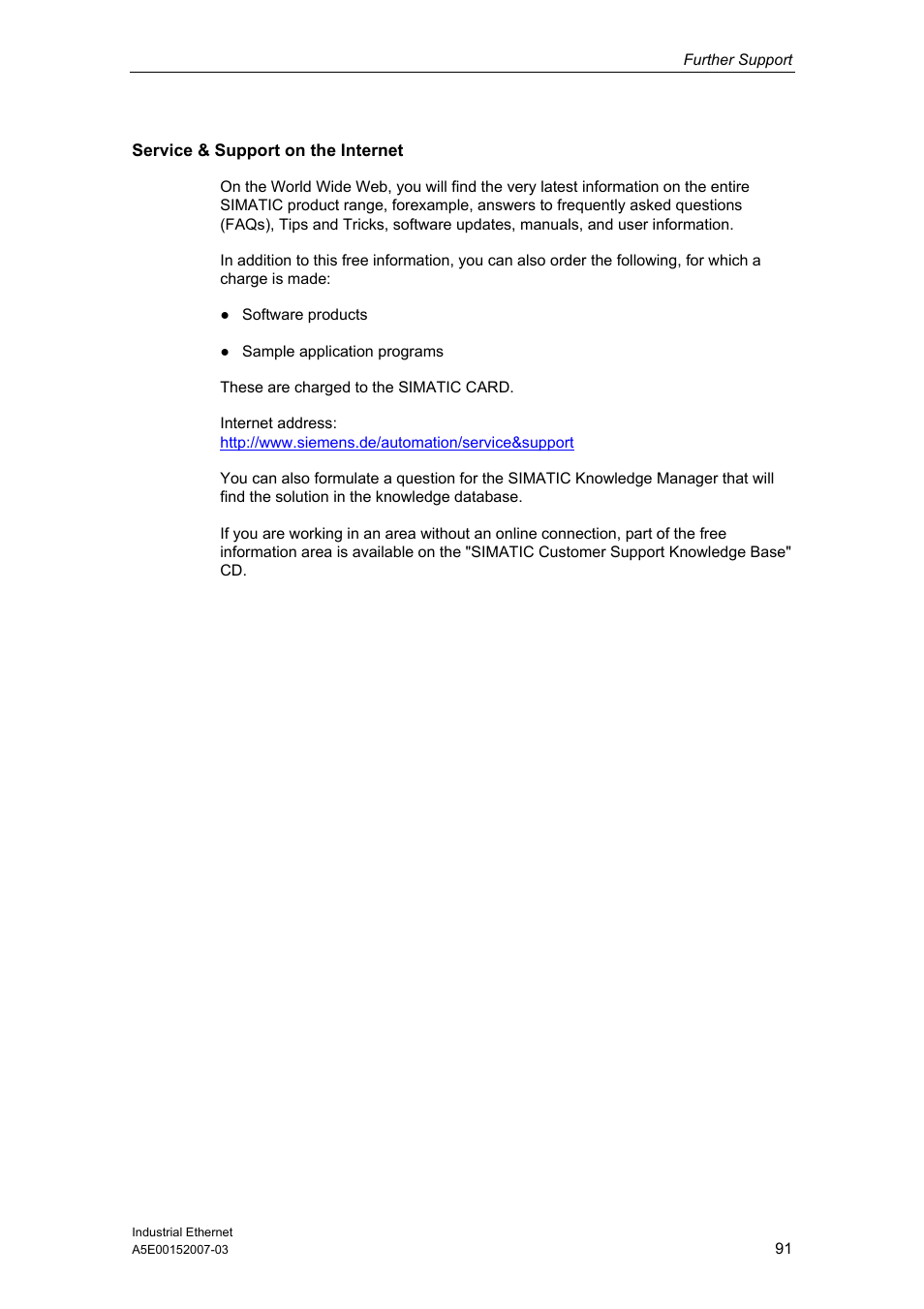 Siemens Electrical Lean Switch User Manual | Page 91 / 97