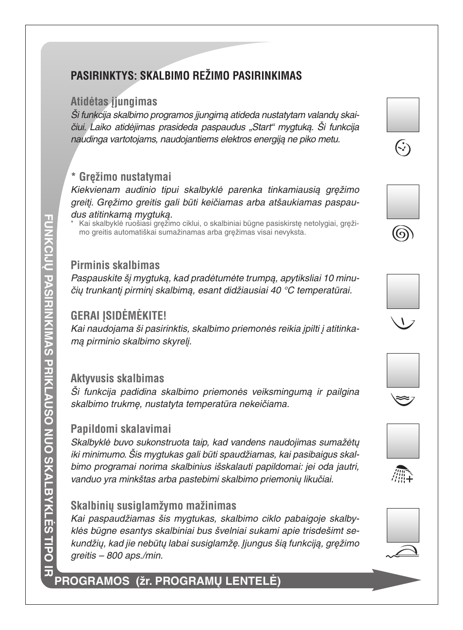Ardo FLSO125L User Manual | Page 70 / 96