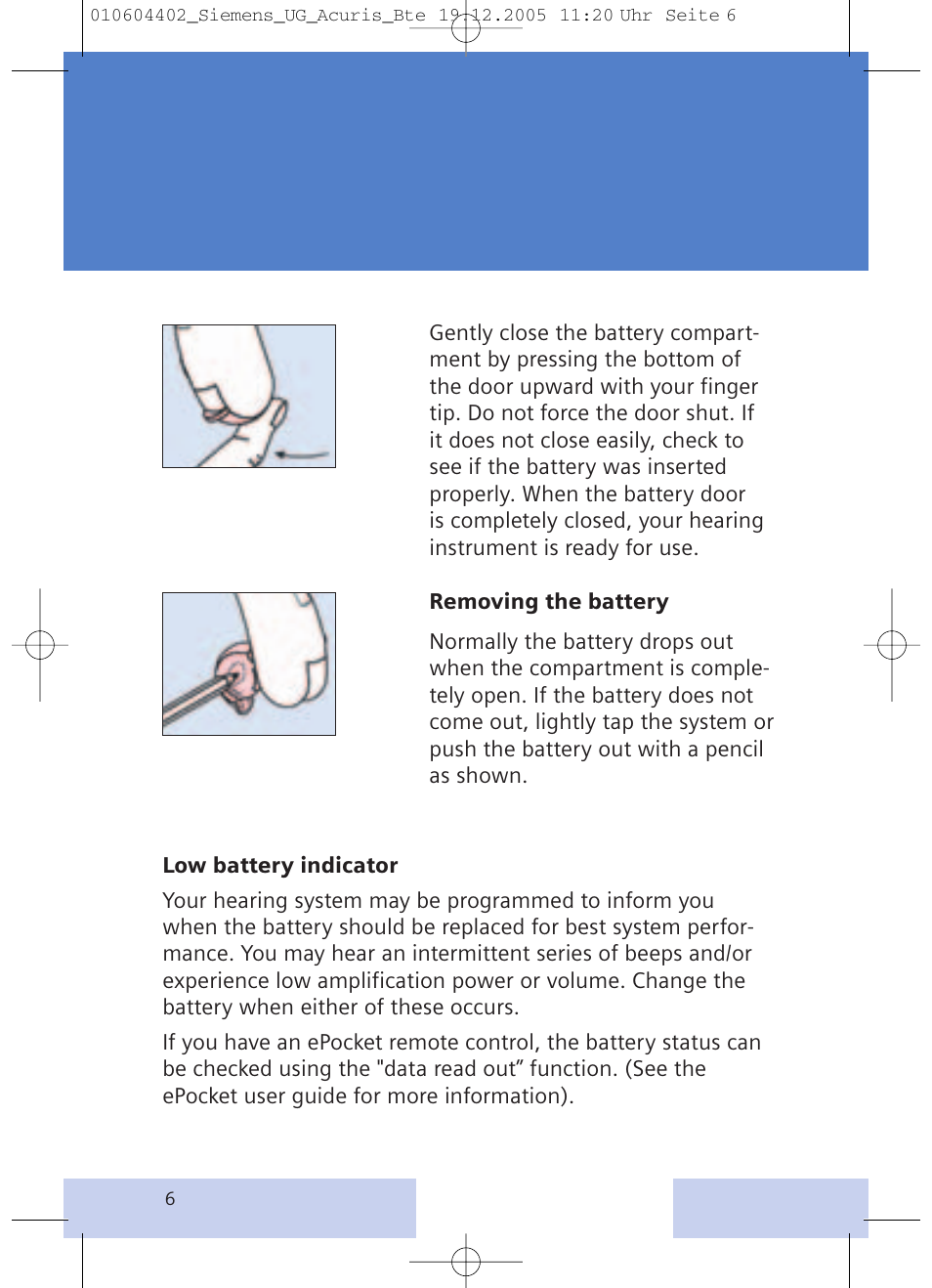 Siemens P User Manual | Page 6 / 24