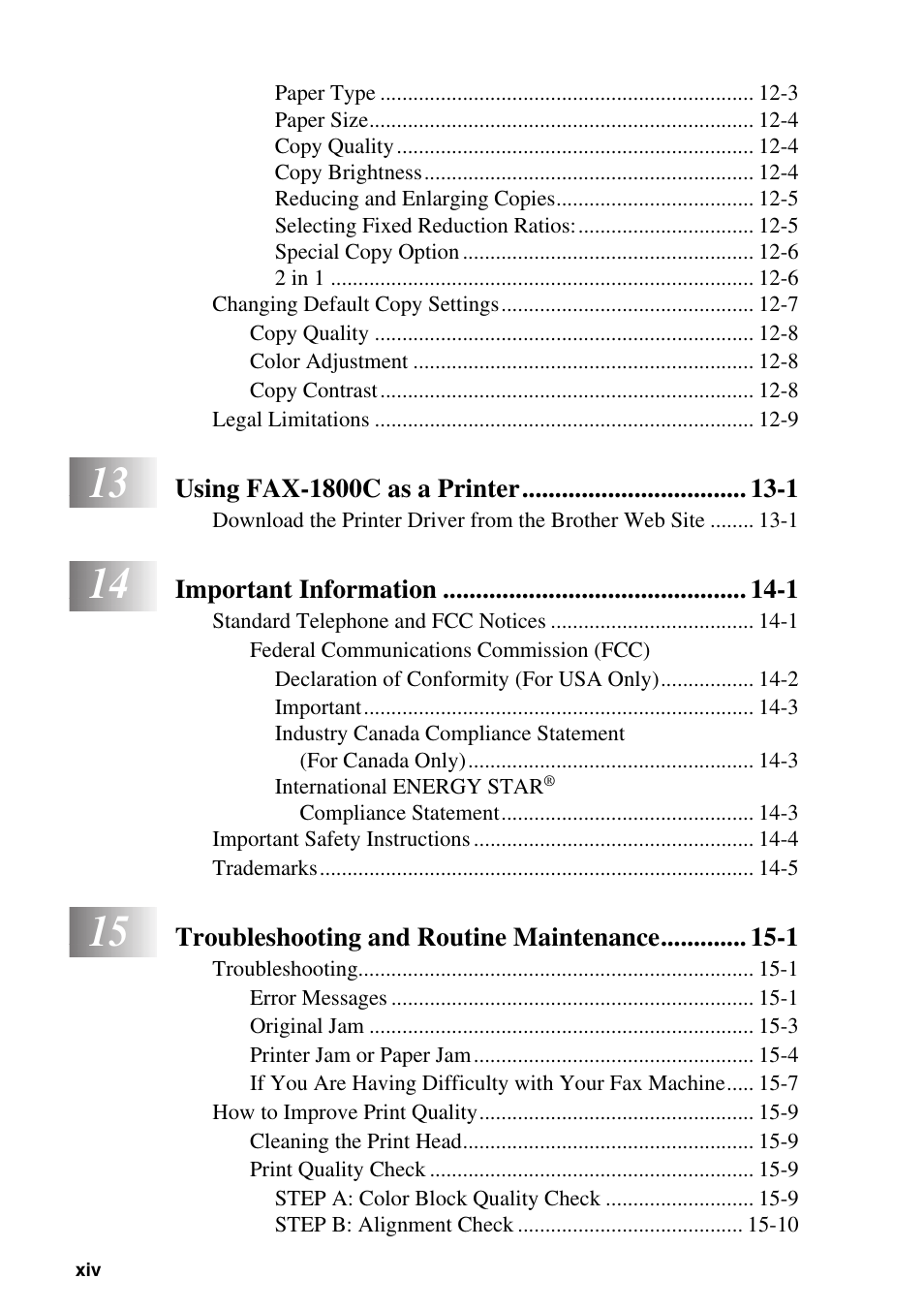 Siemens 1800C User Manual | Page 16 / 146