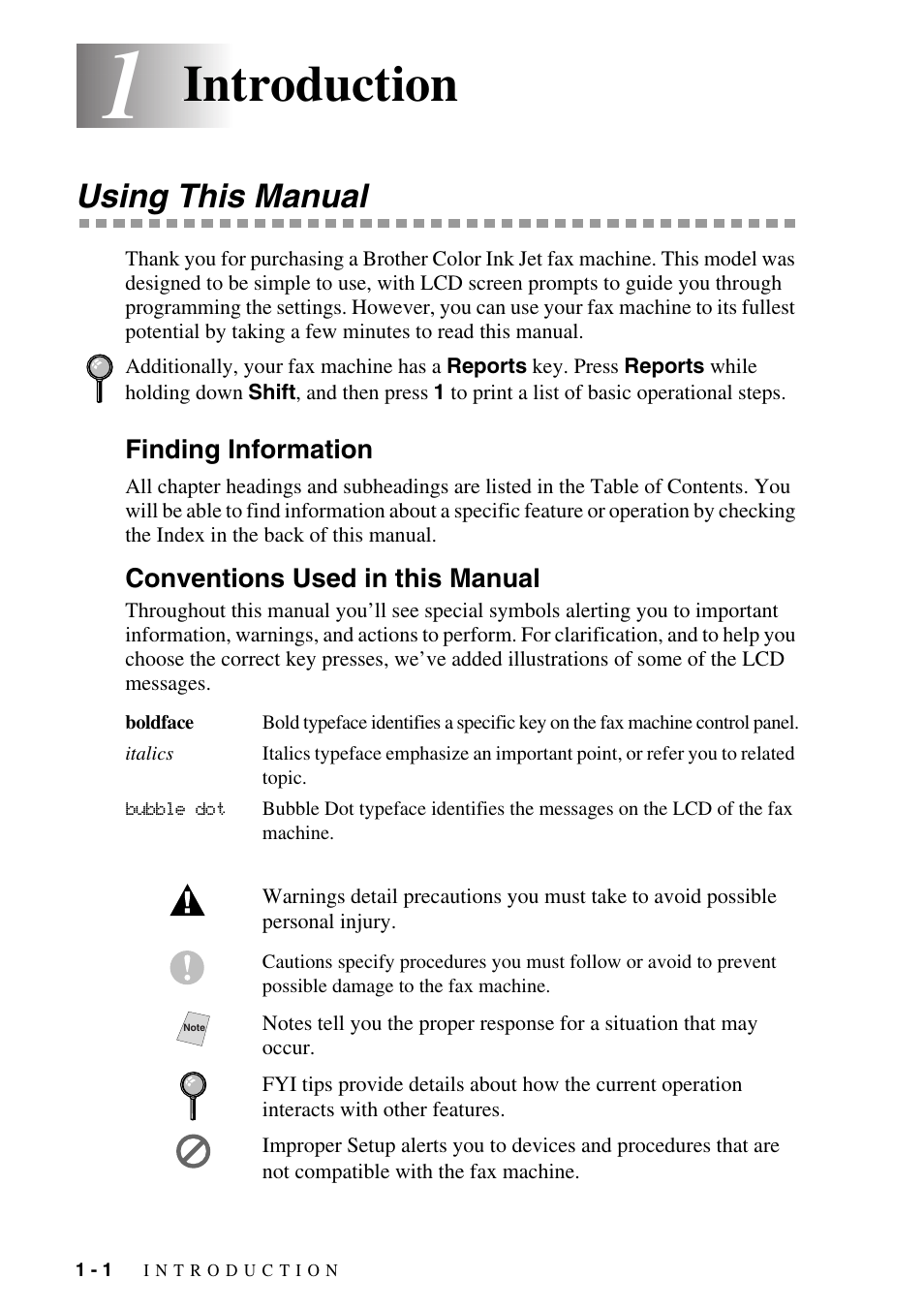 1 introduction, Using this manual, Finding information | Conventions used in this manual, Introduction -1, Using this manual -1, Introduction | Siemens 1800C User Manual | Page 18 / 146