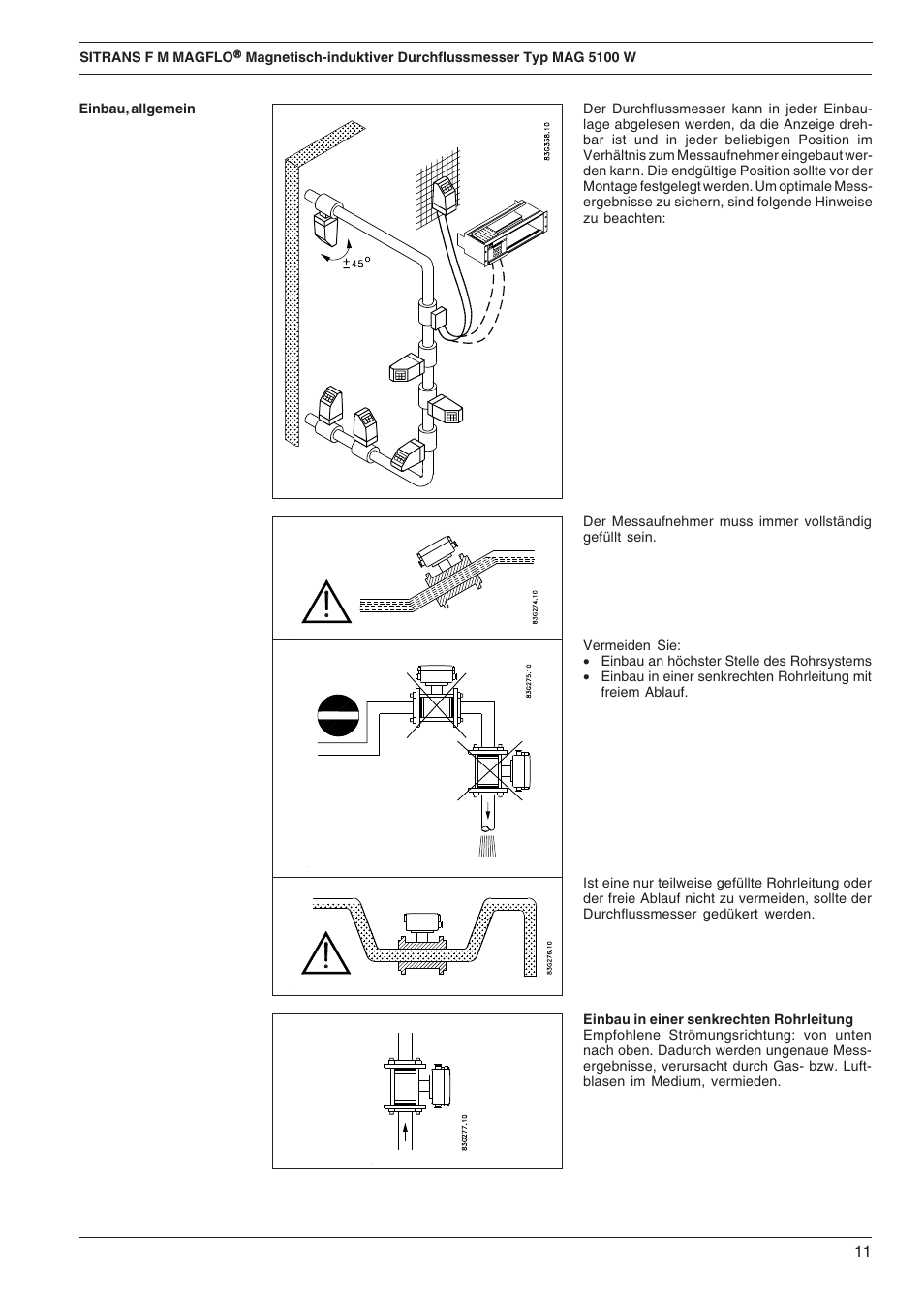 Siemens SITRANS F M MAGFLO MAG 5100 W User Manual | Page 11 / 32