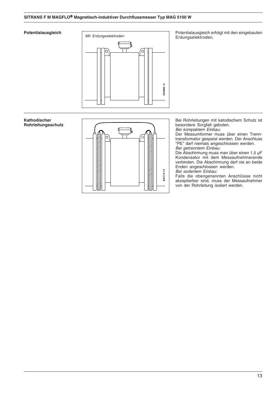 Siemens SITRANS F M MAGFLO MAG 5100 W User Manual | Page 13 / 32