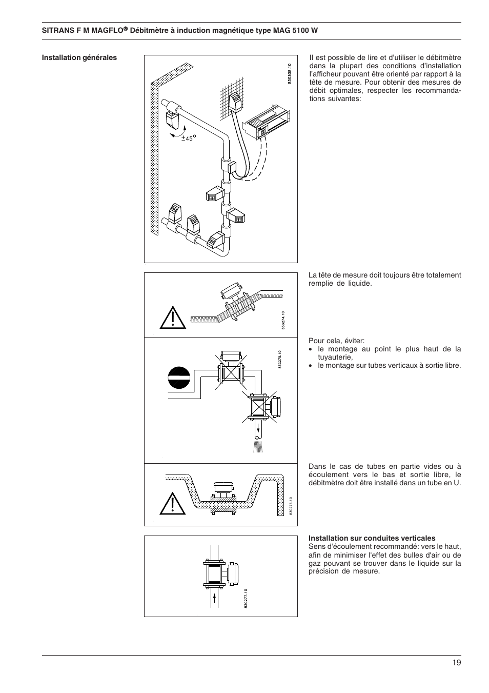 Siemens SITRANS F M MAGFLO MAG 5100 W User Manual | Page 19 / 32