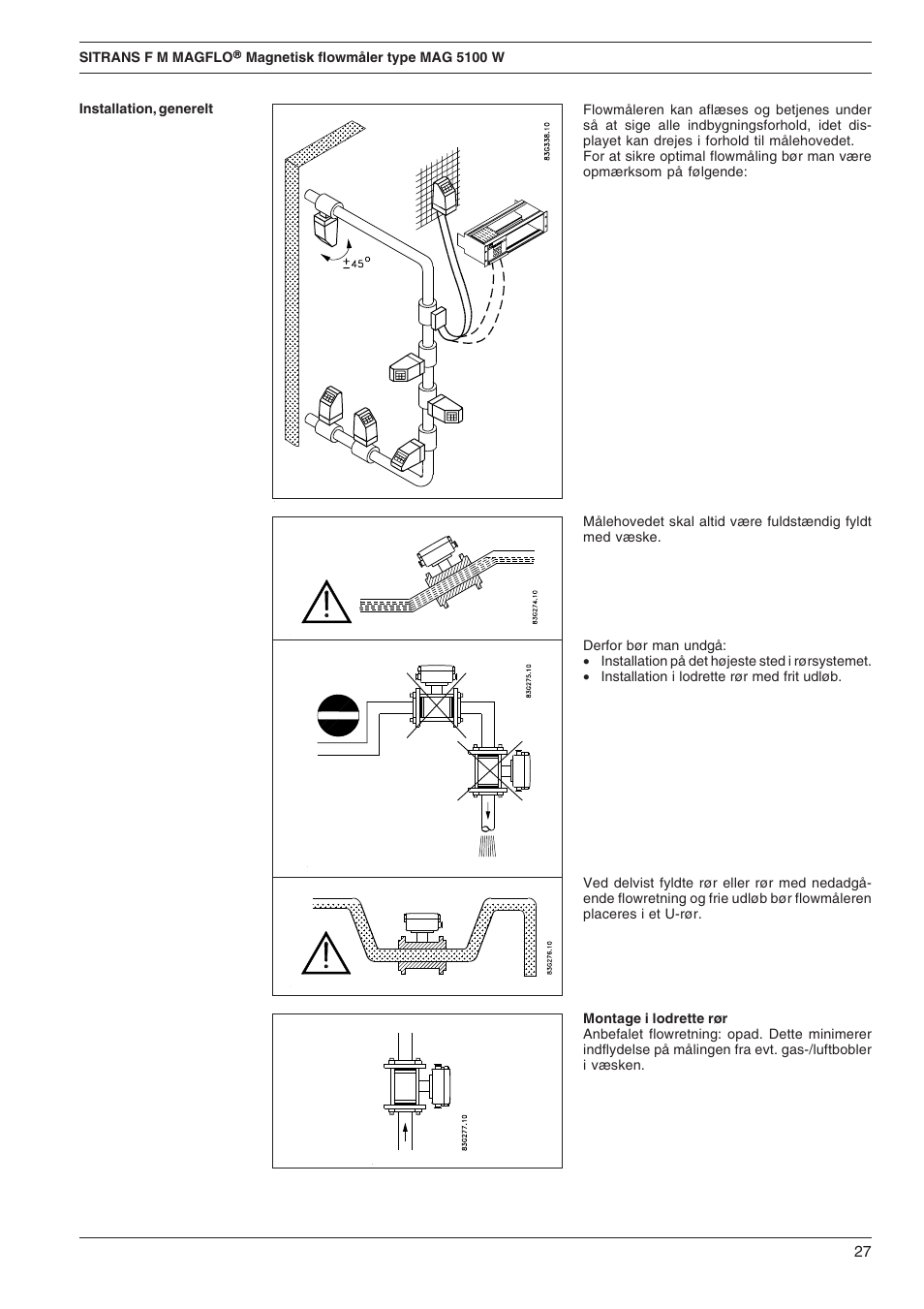 Siemens SITRANS F M MAGFLO MAG 5100 W User Manual | Page 27 / 32