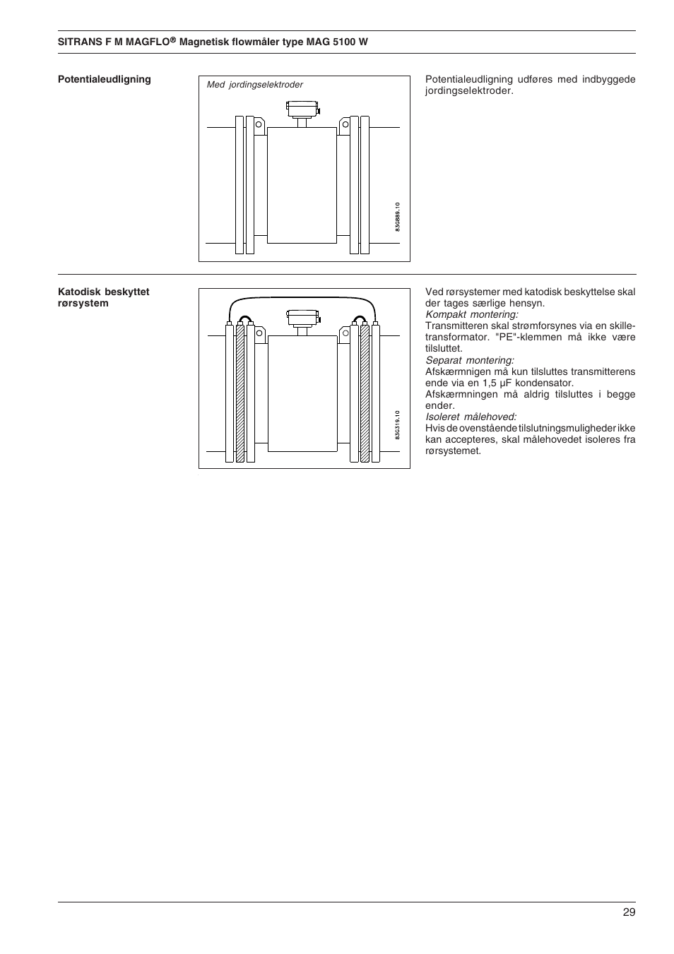 Siemens SITRANS F M MAGFLO MAG 5100 W User Manual | Page 29 / 32