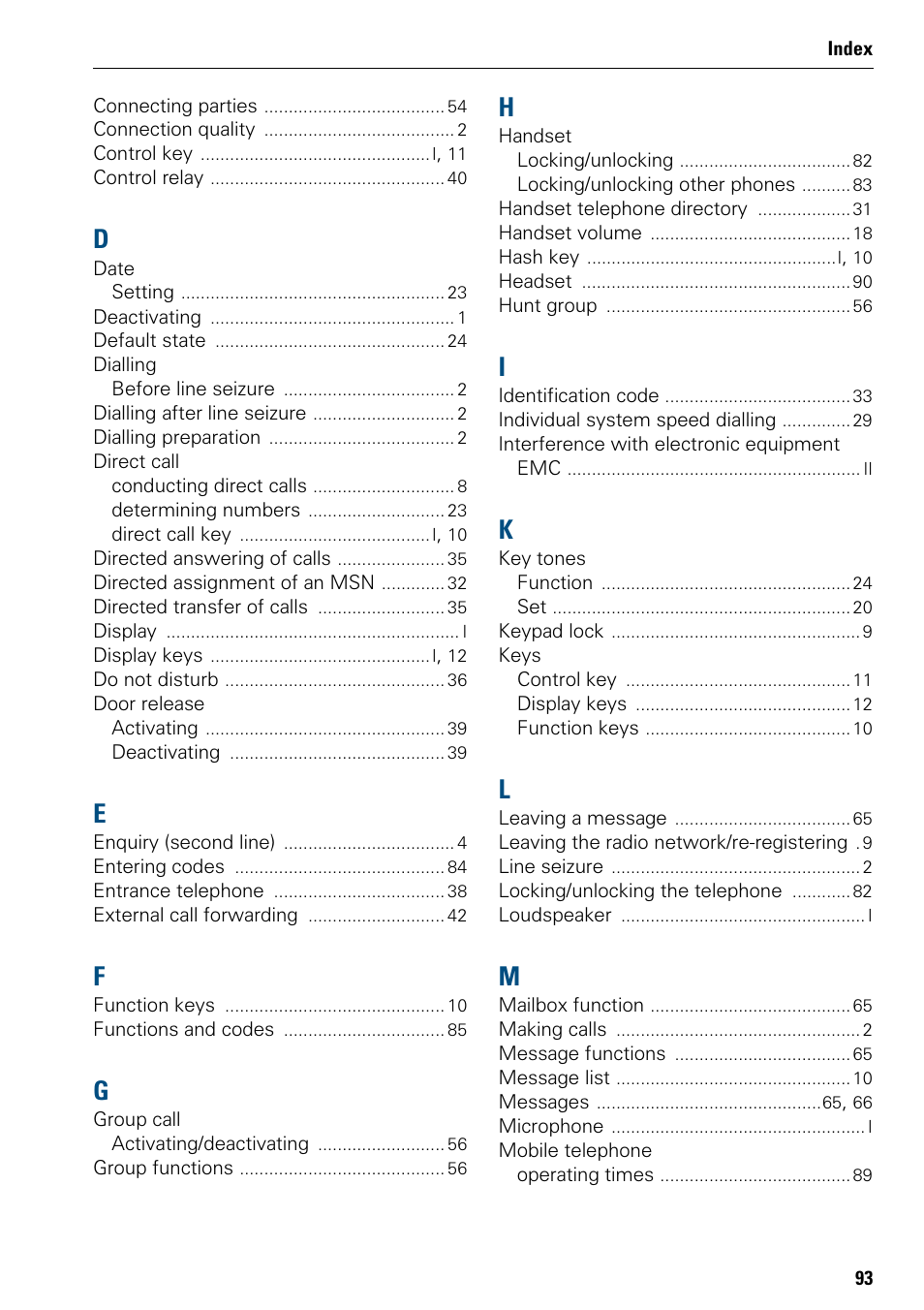 Siemens 3000 User Manual | Page 101 / 104