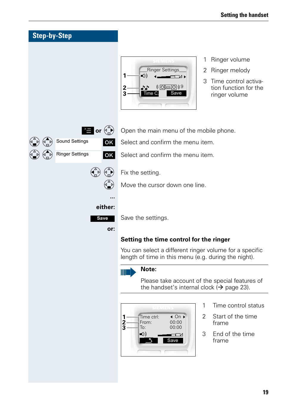 Step-by-step | Siemens 3000 User Manual | Page 27 / 104