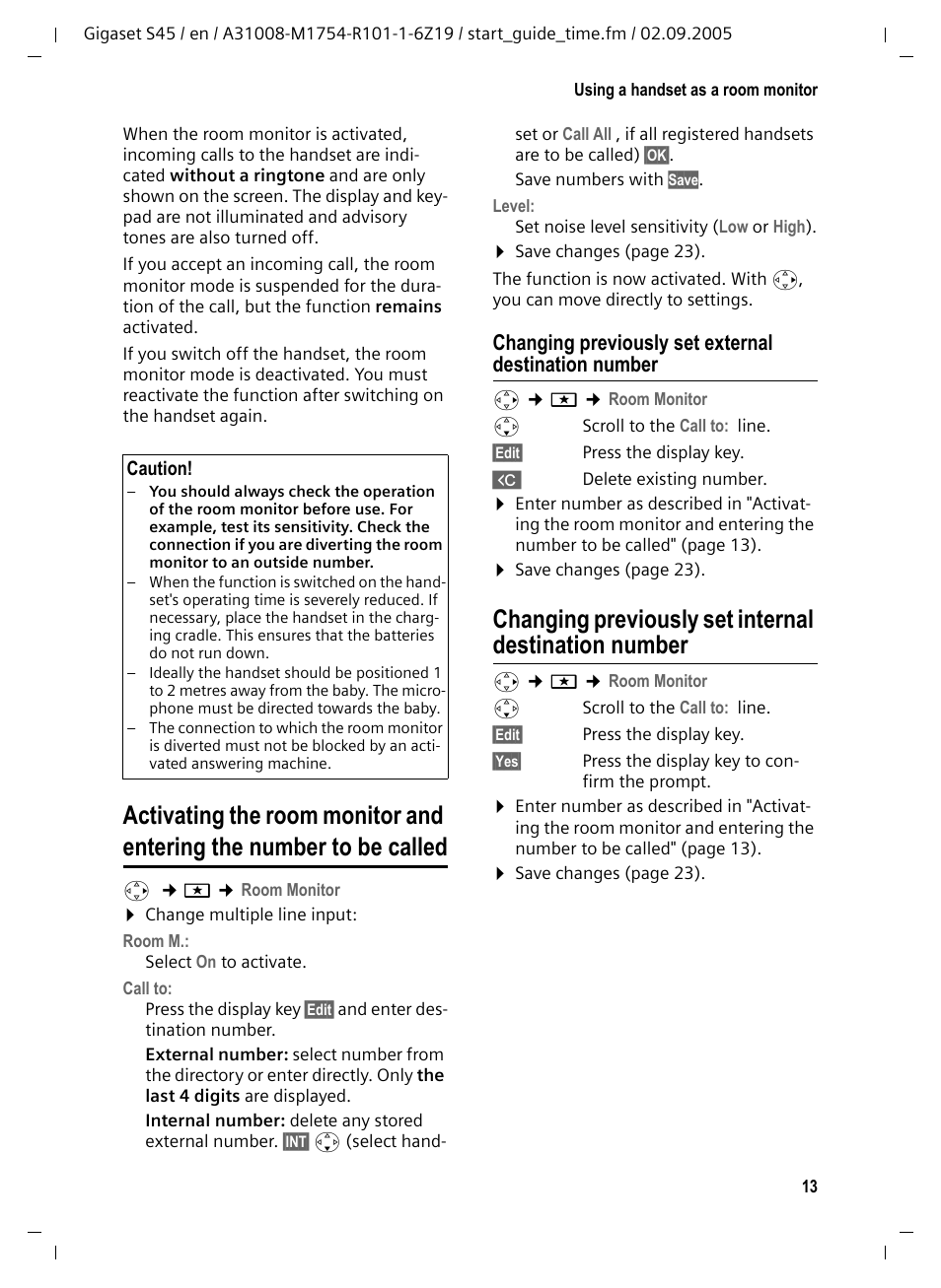 Siemens Gigaset S45 User Manual | Page 14 / 29