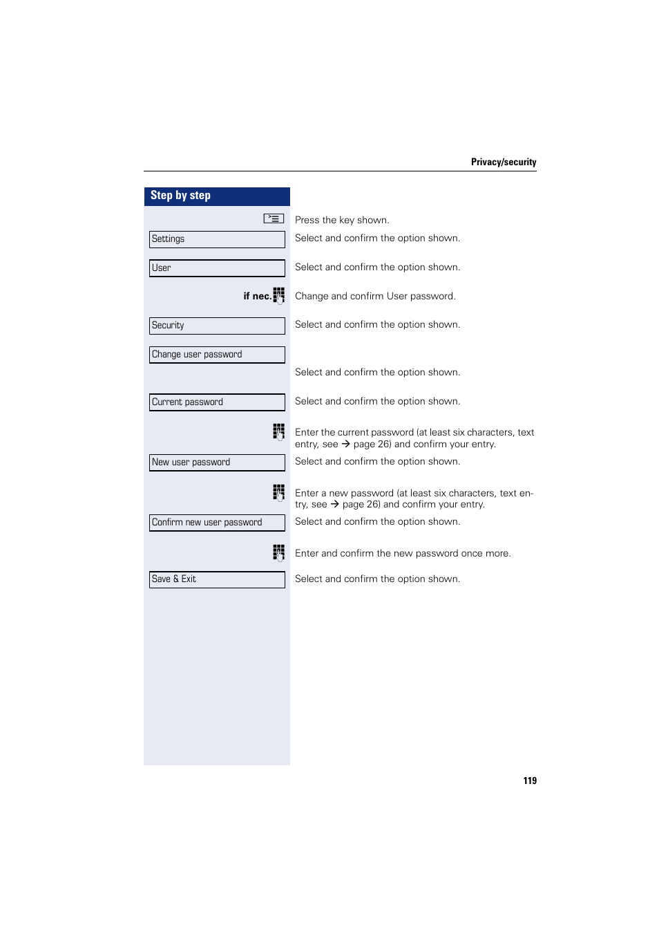 Siemens HIPATH 8000 User Manual | Page 119 / 205